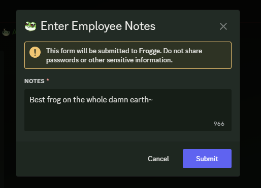 EmployeeNotes