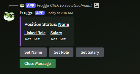 Empty Position